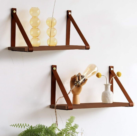 Leather Shelf