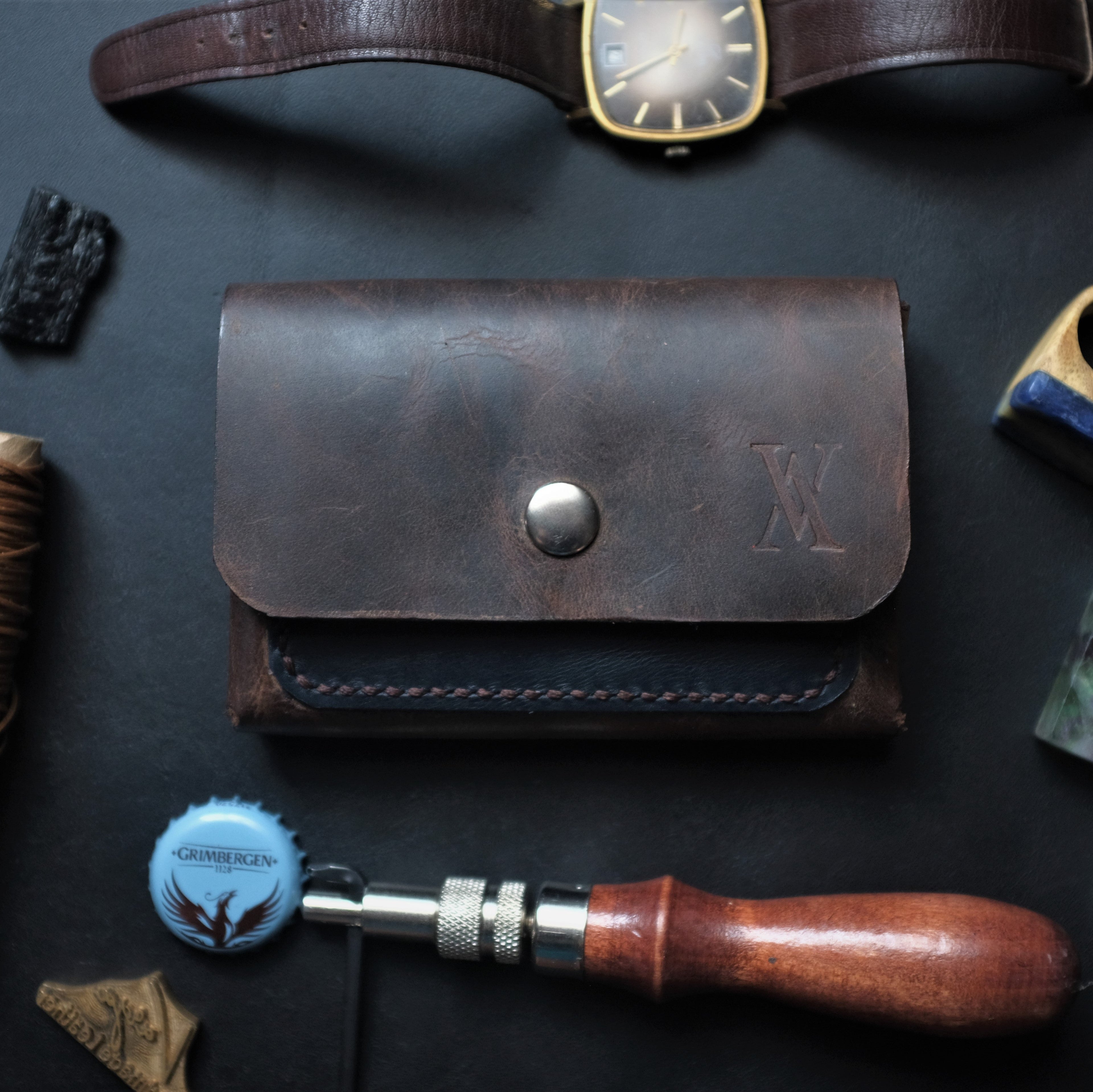 Кожна торбица М2