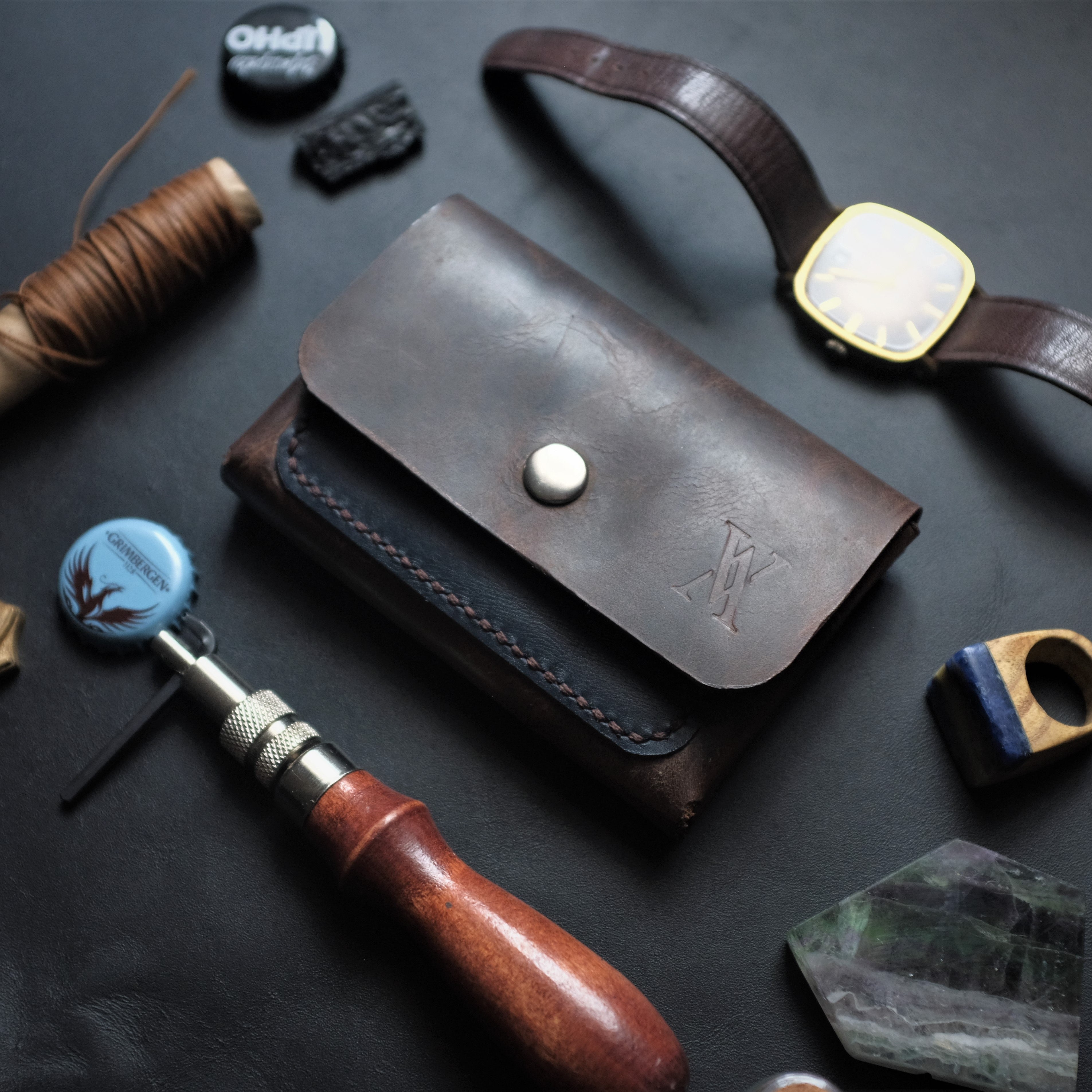 Кожна торбица М2