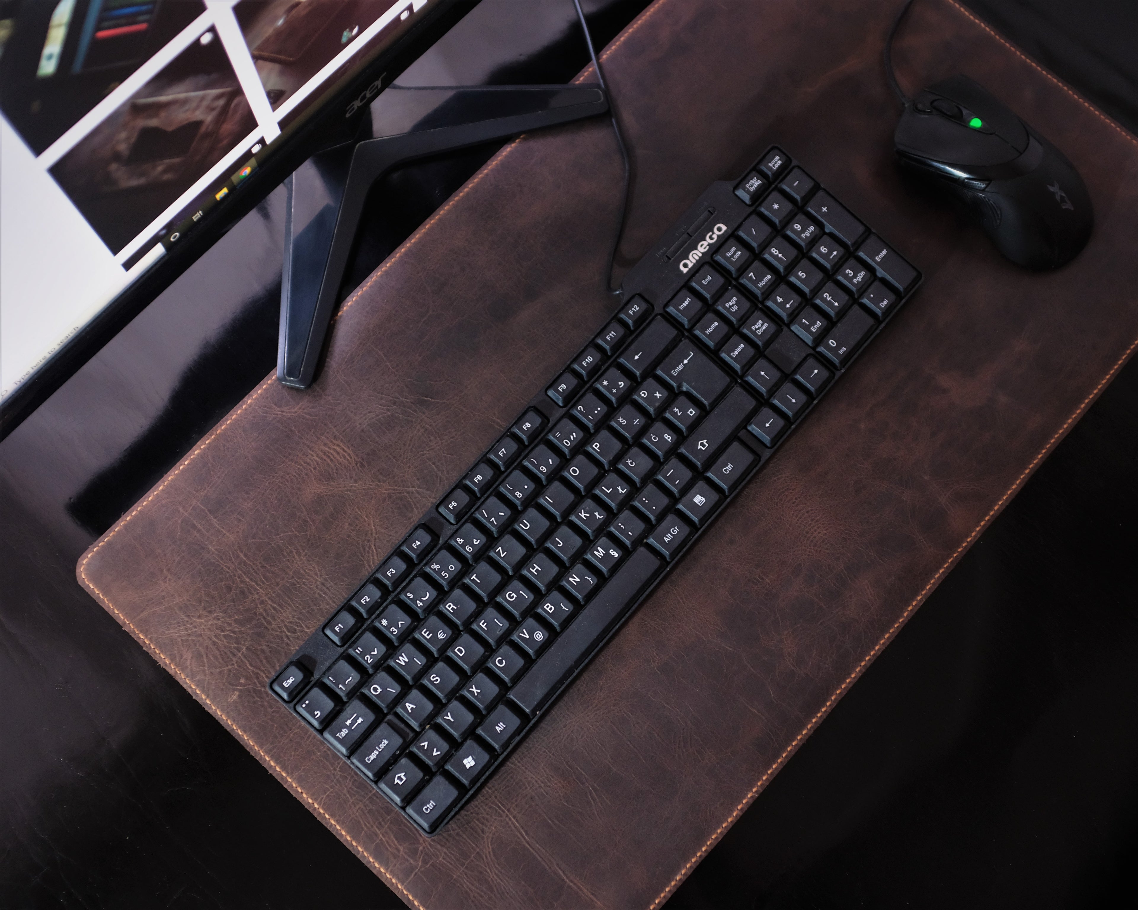 Кожна подлога за опис