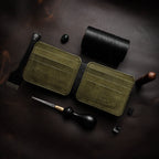 Црно-зелени новчаник