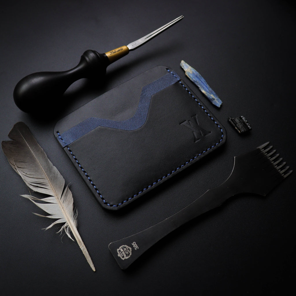 Црно-плави држач за картицу N1