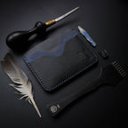 Црно-плави држач за картицу N1