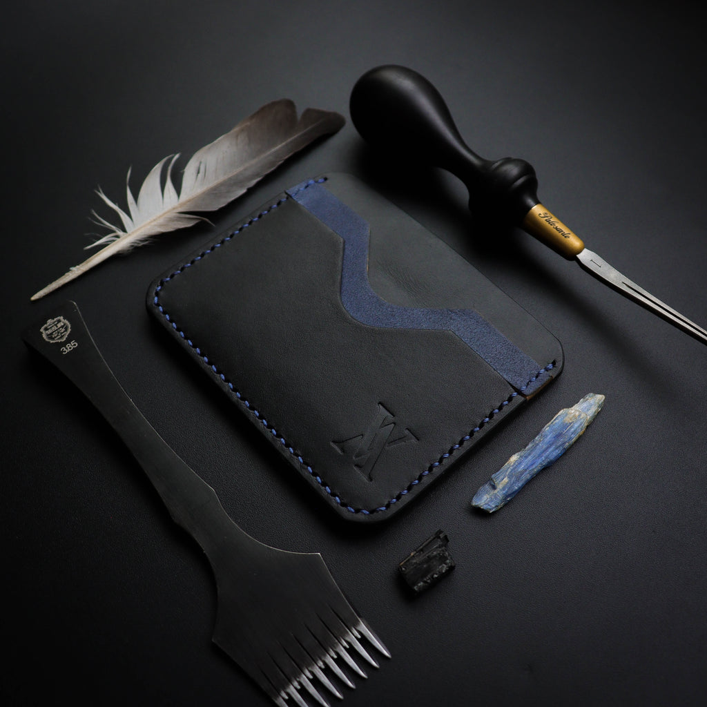 Црно-плави држач за картицу N1