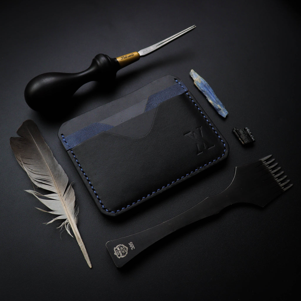 Црно-плави држач за картицу N1