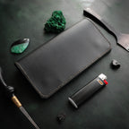 Црно-зелена кеса за дуван 