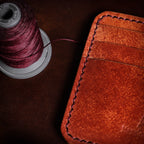 Држач за картице Semi Shell Cordovan