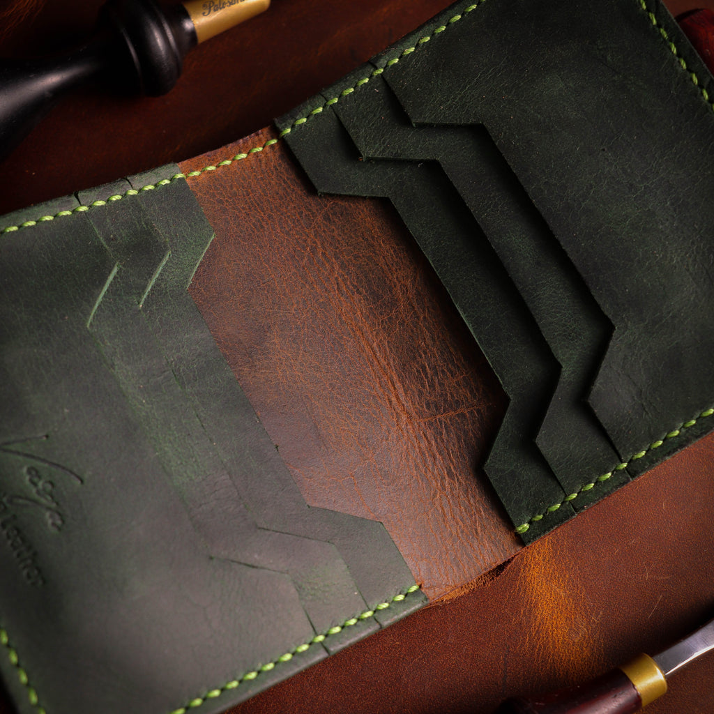 Зелено-браон новчаник U1 