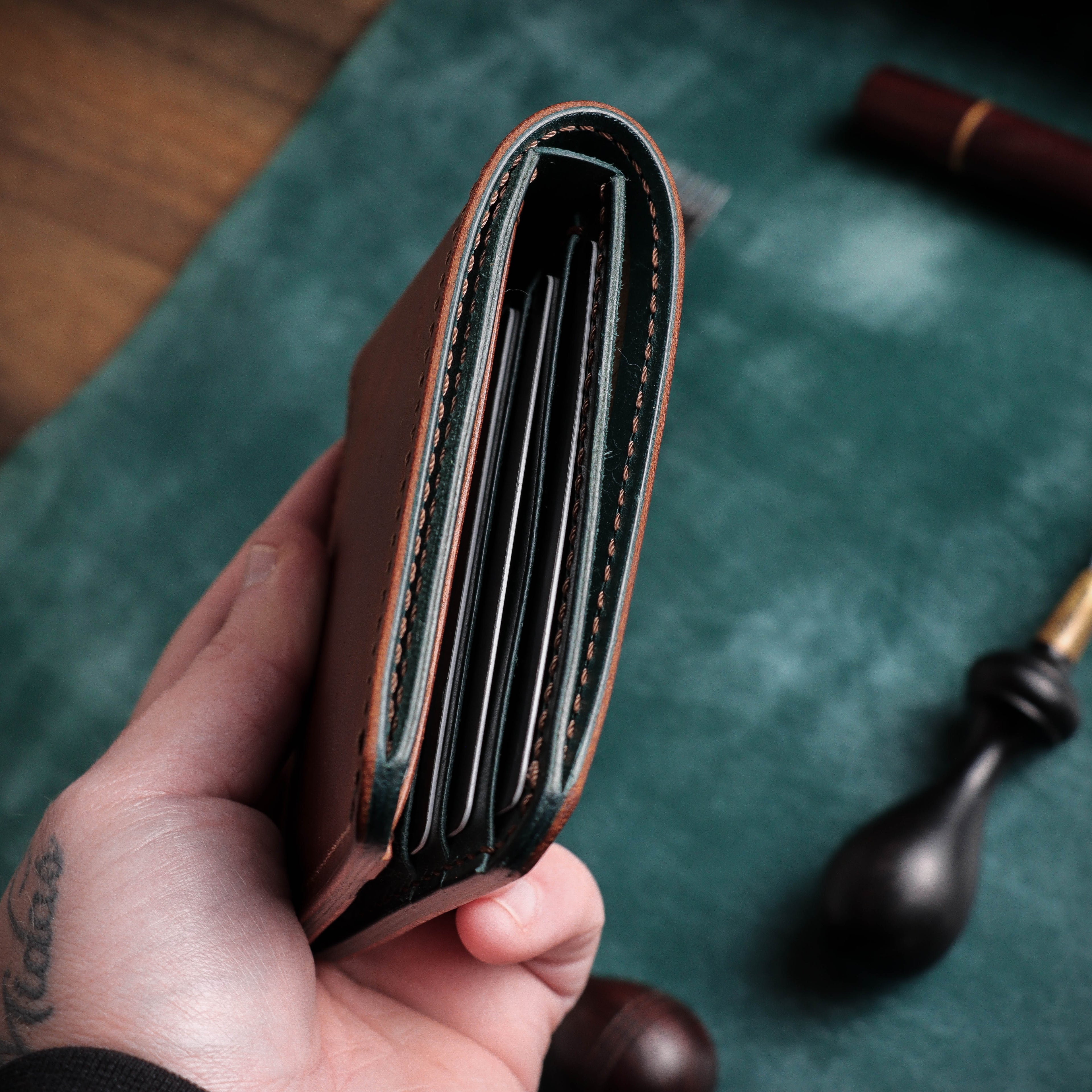 Плаво-браон Пуебло новчаник