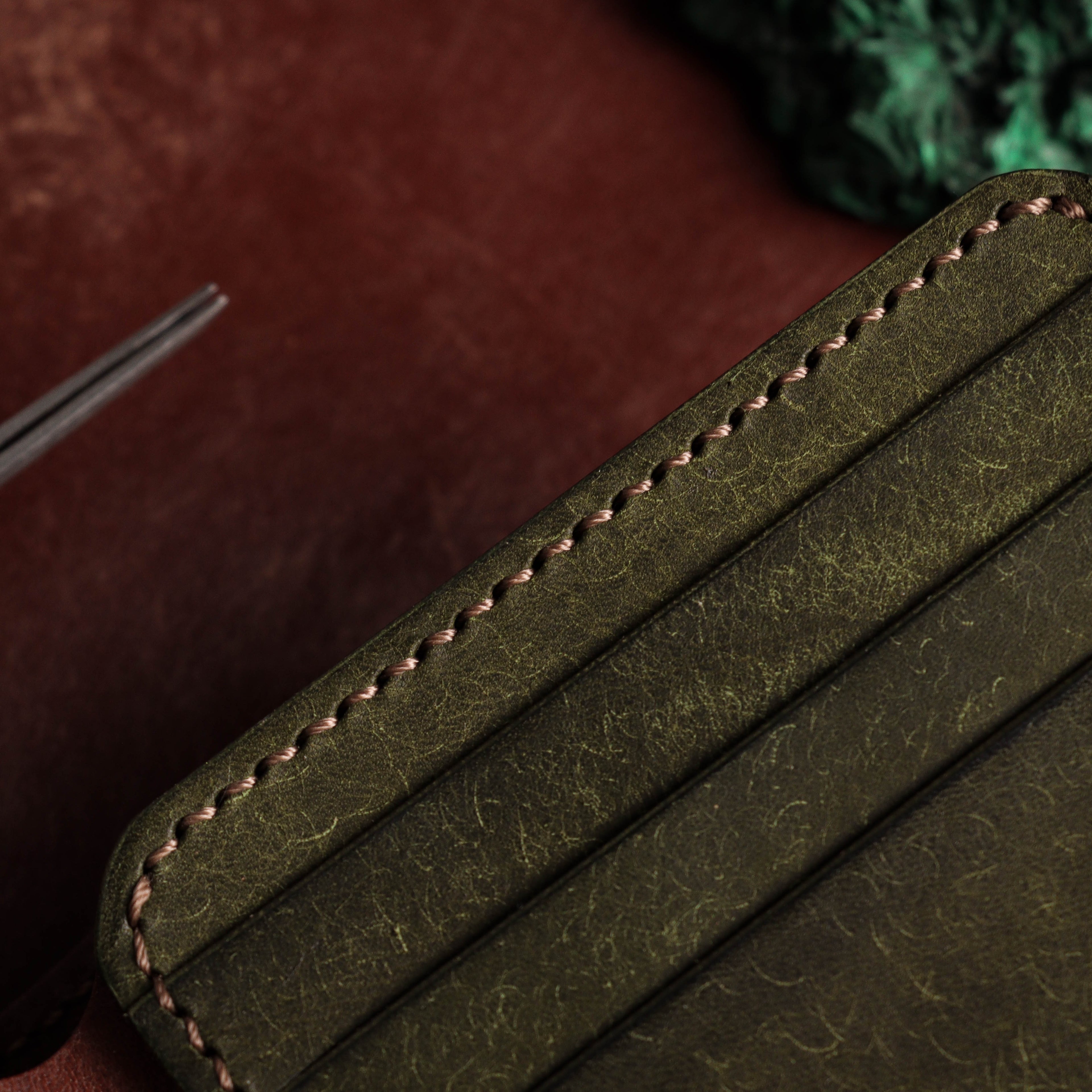 Браон и зелени Пуебло новчаник