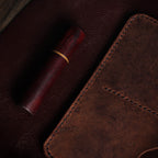 Новчаник за пасош црно-браон