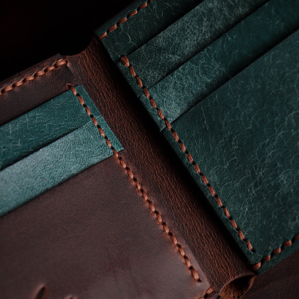 Браон и плави Пулуп и Пуебло новчаник