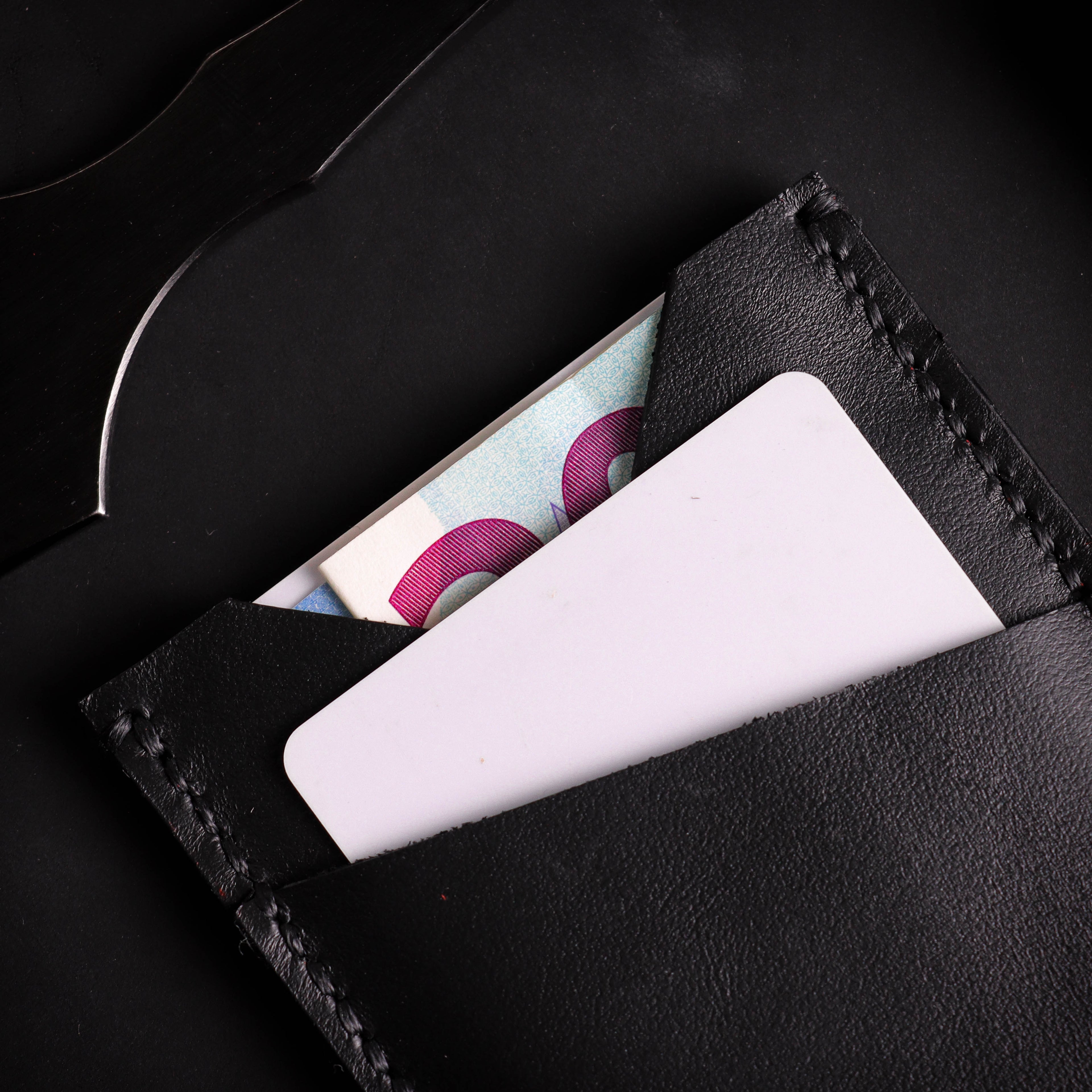 Црни држач за картице V1