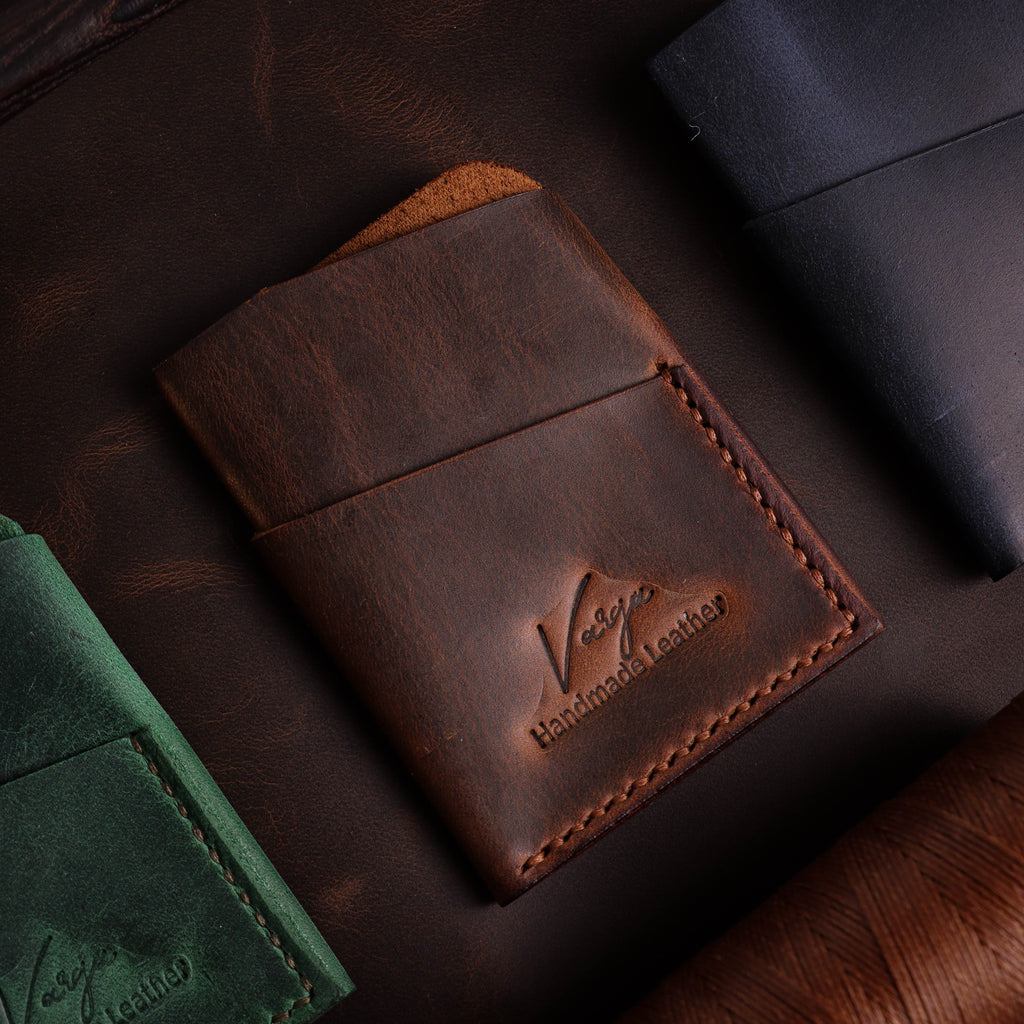 Brown Wrap Card Holder P1