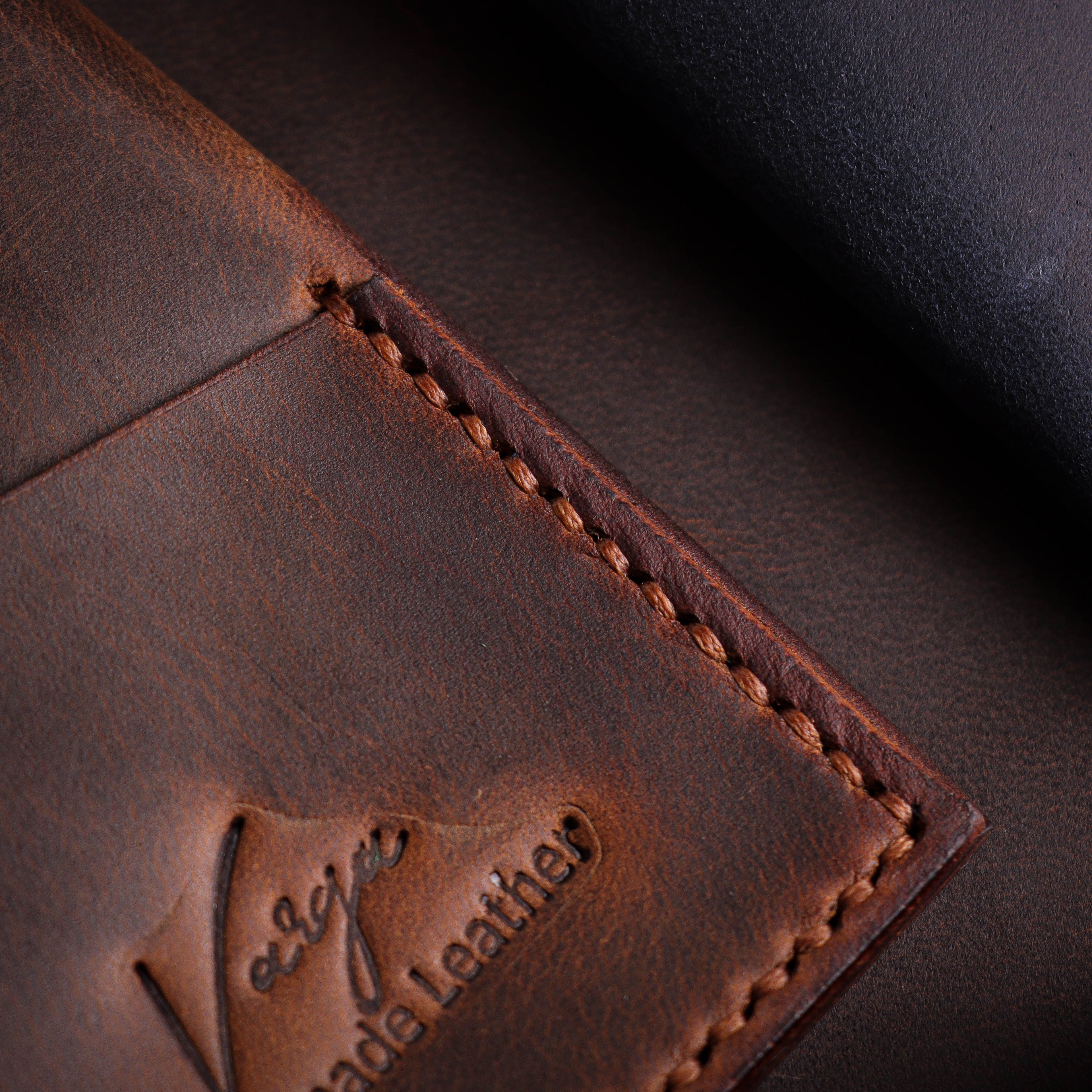 Brown Wrap Card Holder P1