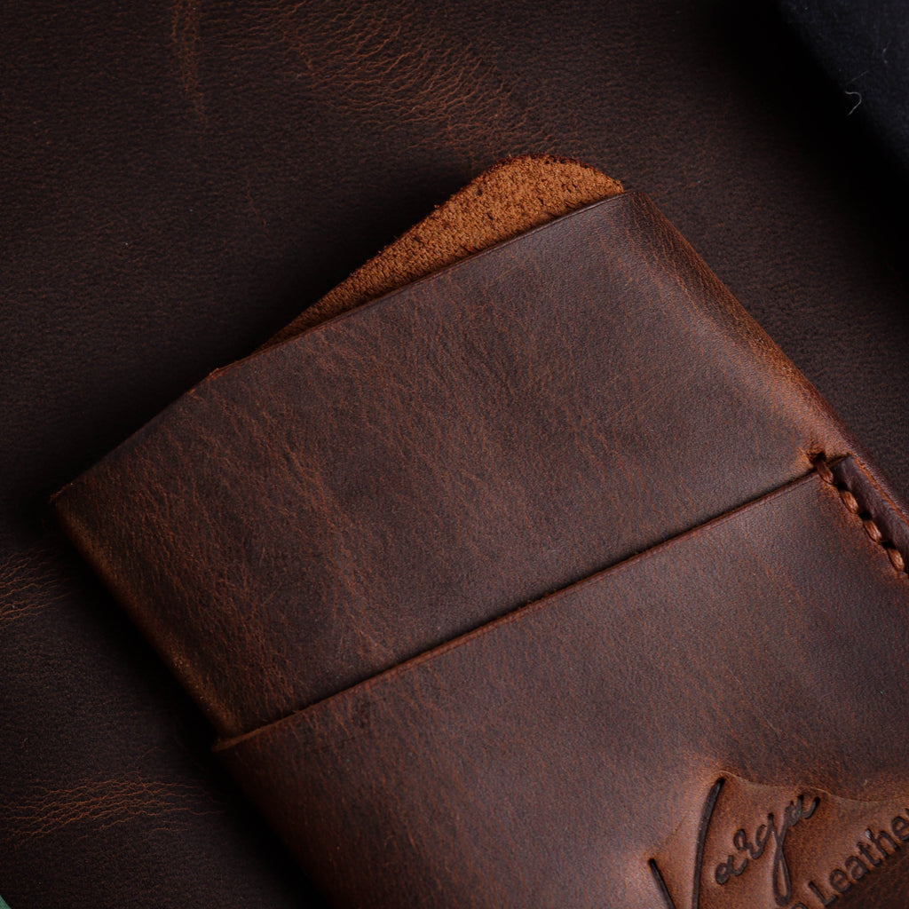 Brown Wrap Card Holder P1