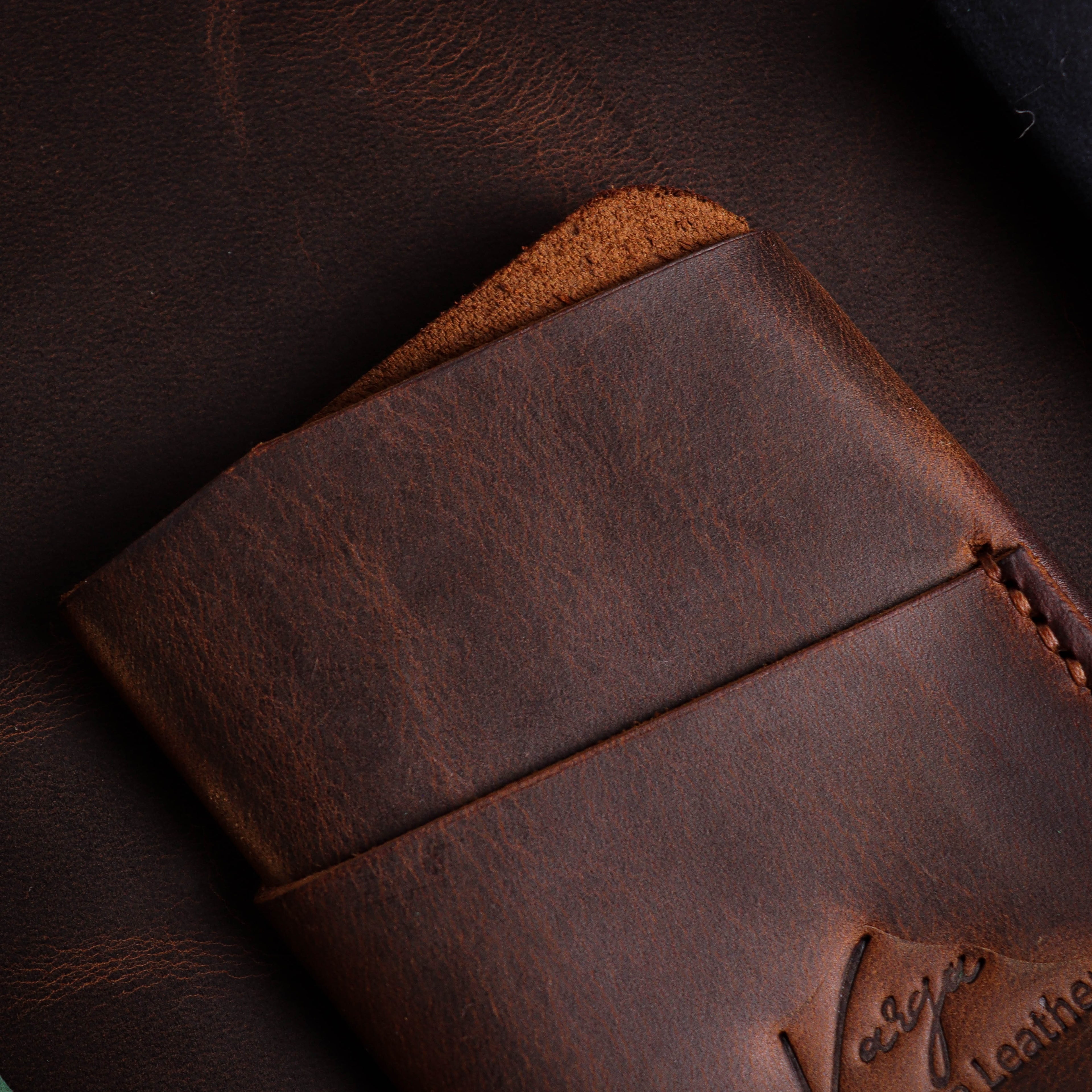 Brown Wrap Card Holder P1