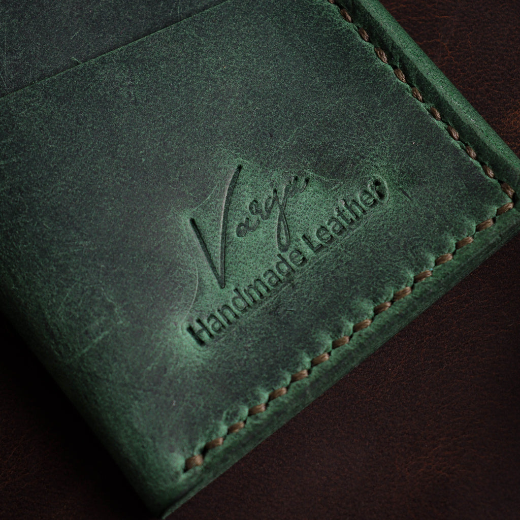 Green Wrap Card Holder P1