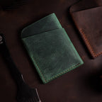 Green Wrap Card Holder P1