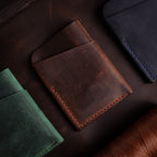 Brown Wrap Card Holder P1