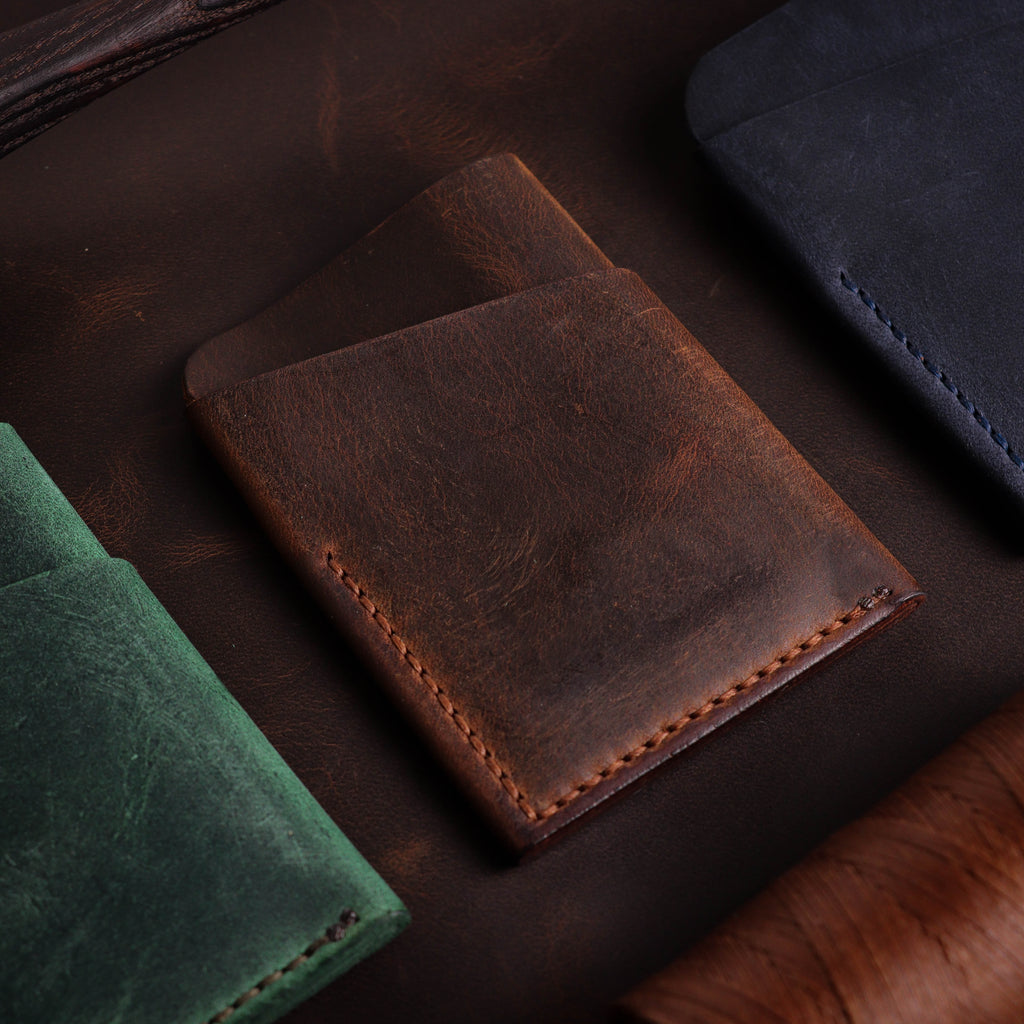 Brown Wrap Card Holder P1