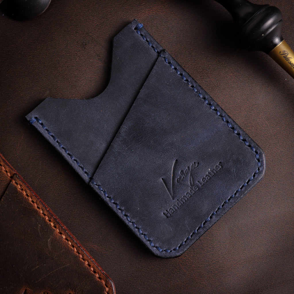 Navy Blue Card holder V1