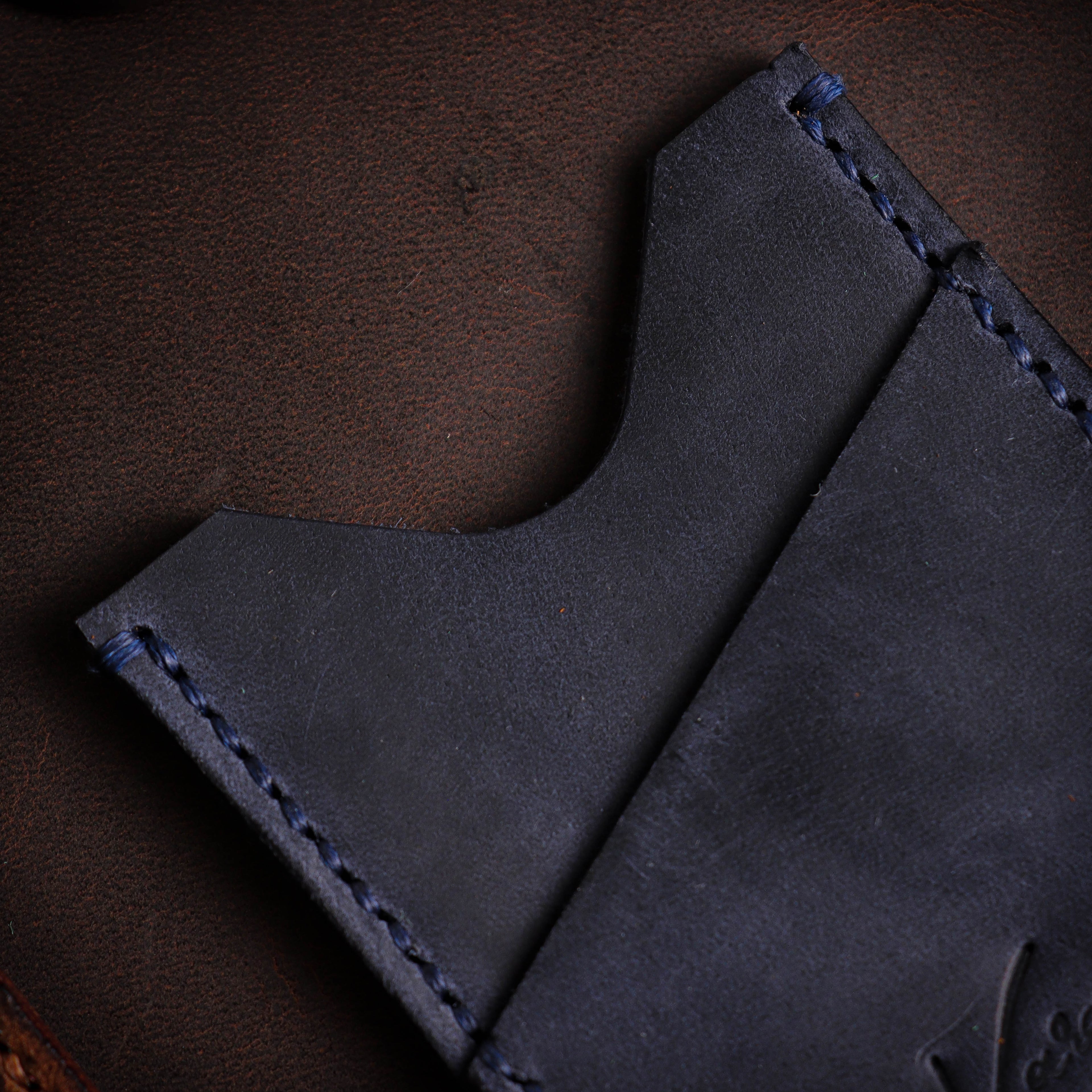 Navy Blue Card holder V1
