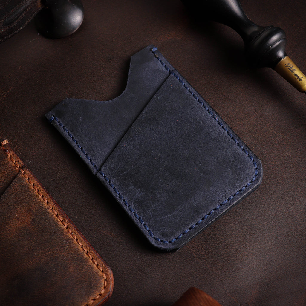 Navy Blue Card holder V1