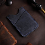 Navy Blue Card holder V1