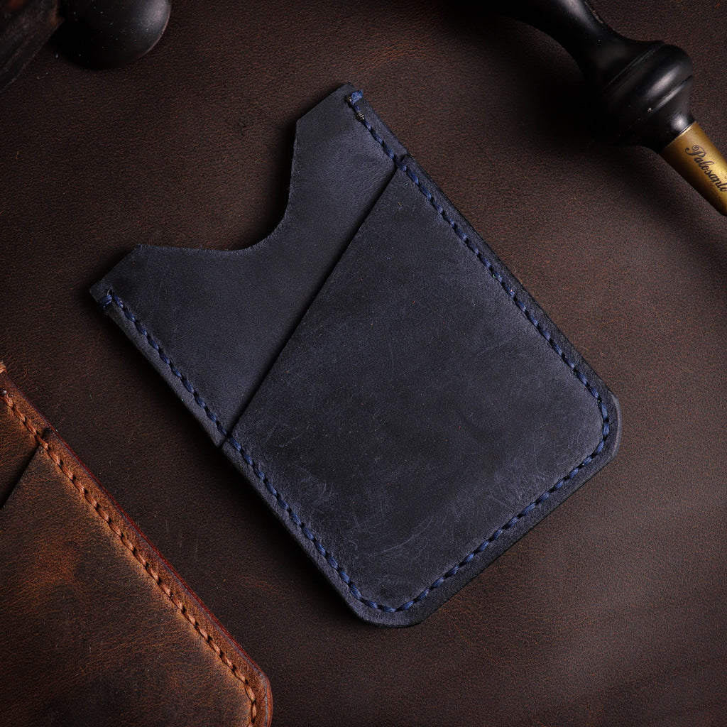 Navy Blue Card holder V1