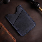 Navy Blue Card holder V1