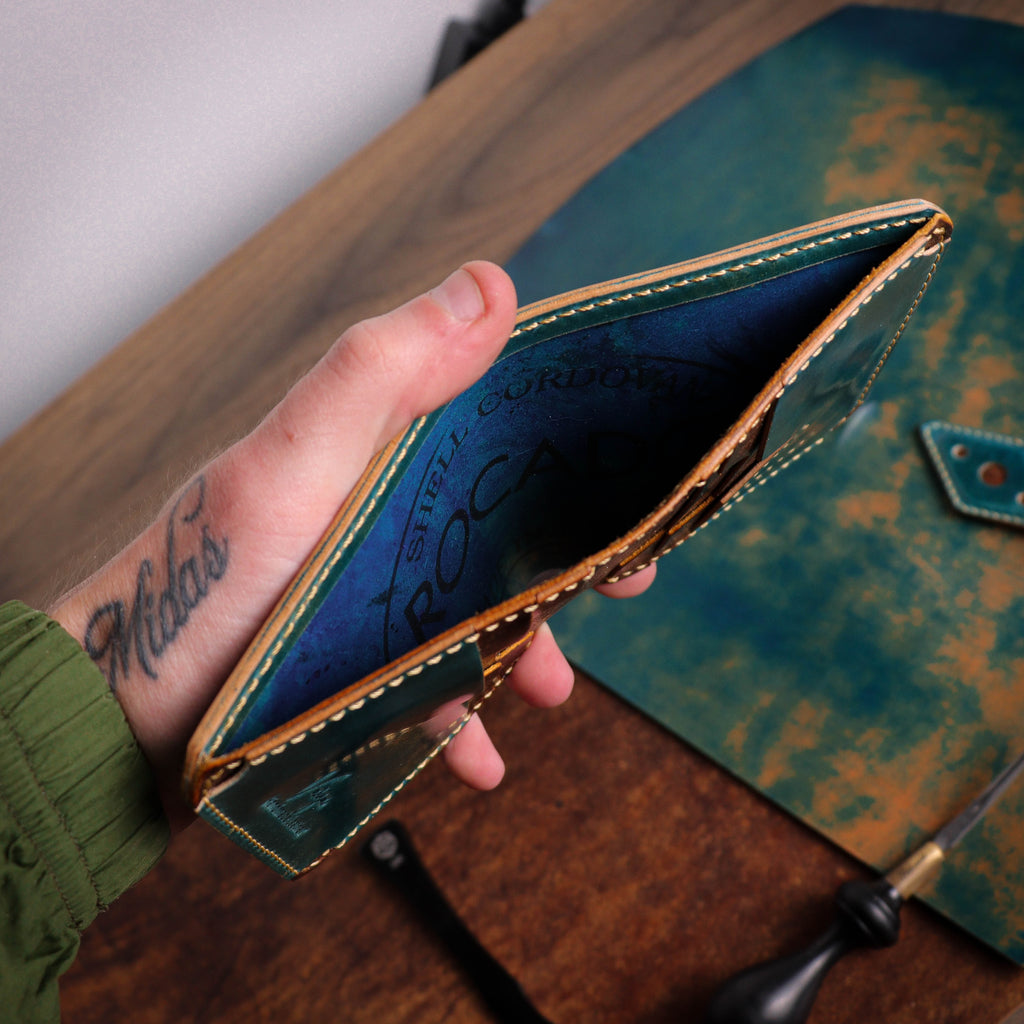Semi Shell Cordovan Wallet