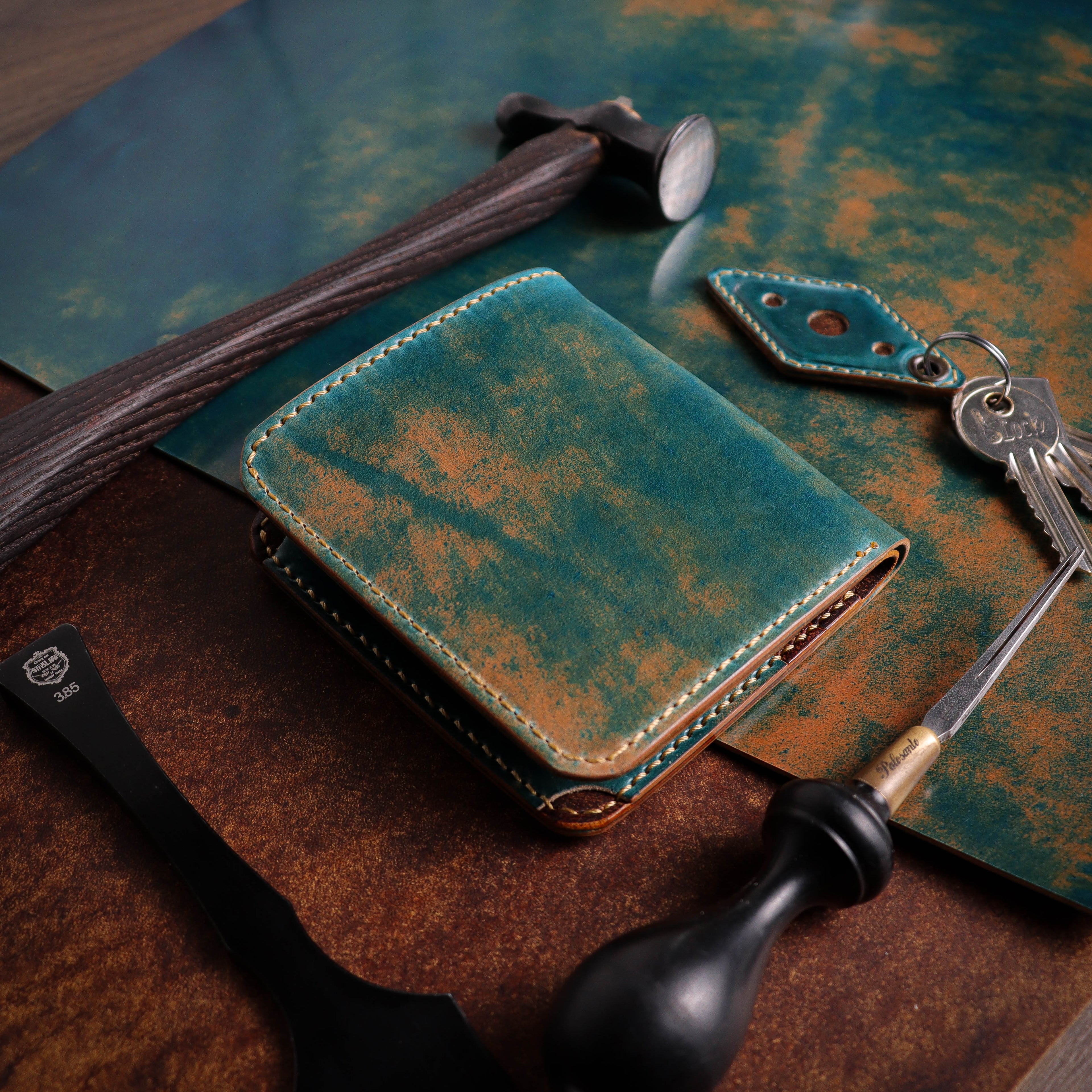 Semi Shell Cordovan Wallet