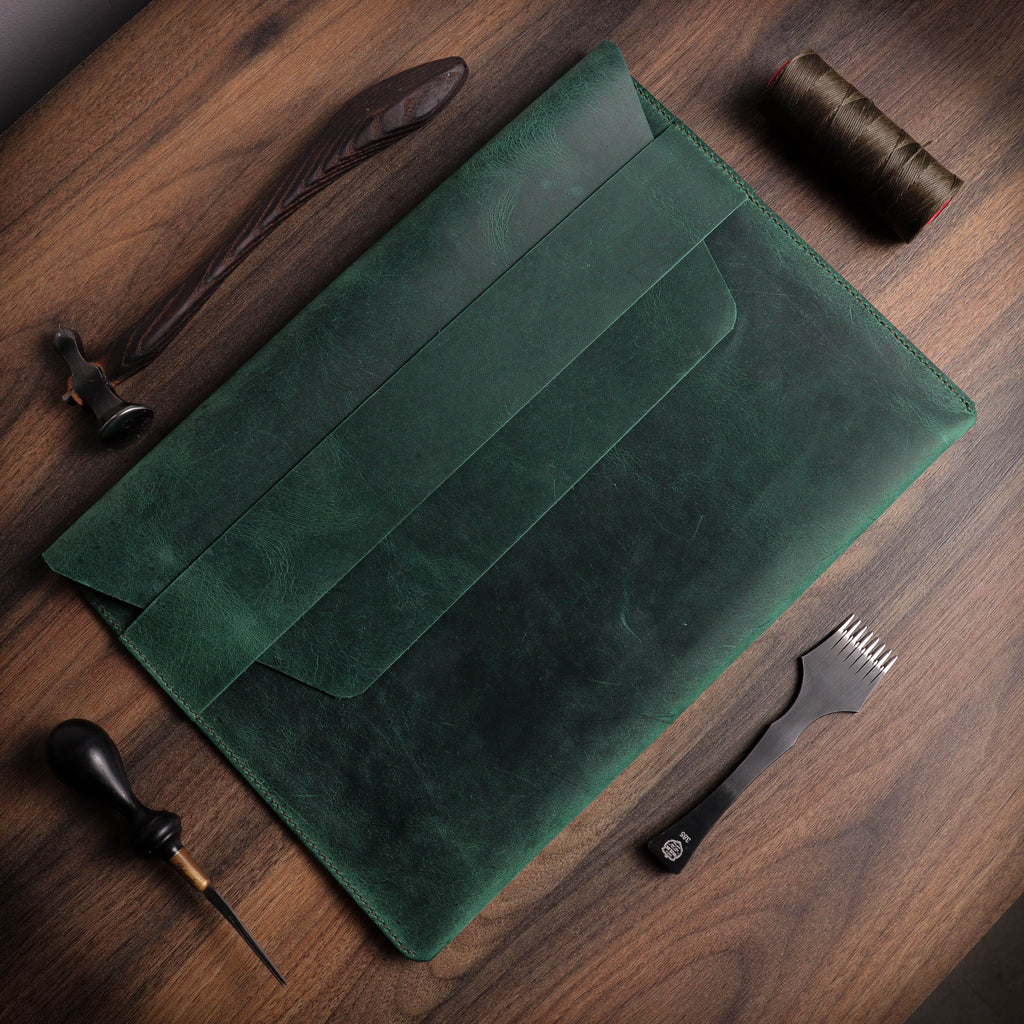 Green Laptop Case