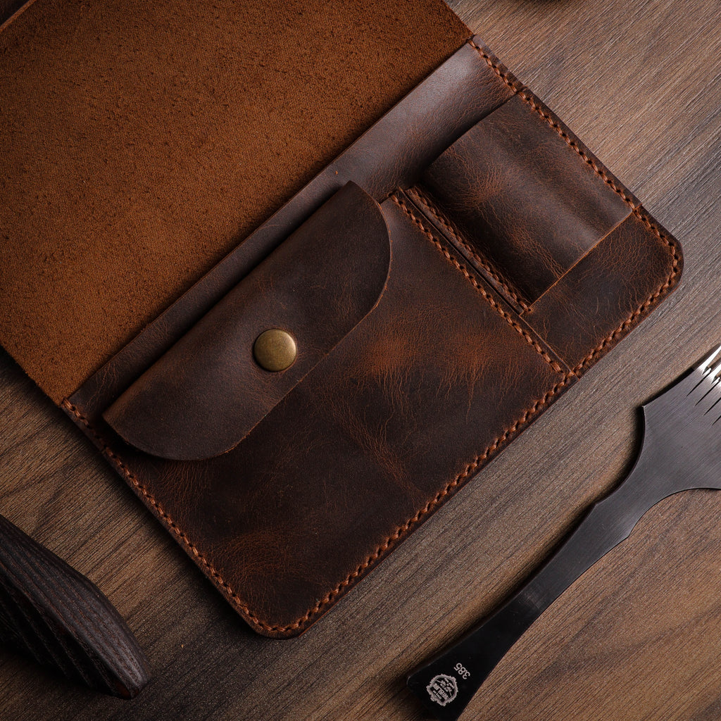 Brown Tobacco Pouch
