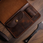 Brown Tobacco Pouch