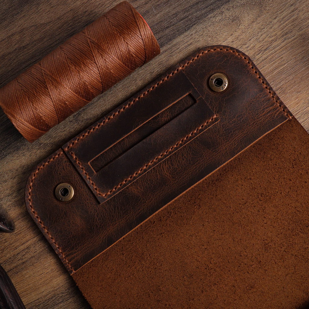 Brown Tobacco Pouch