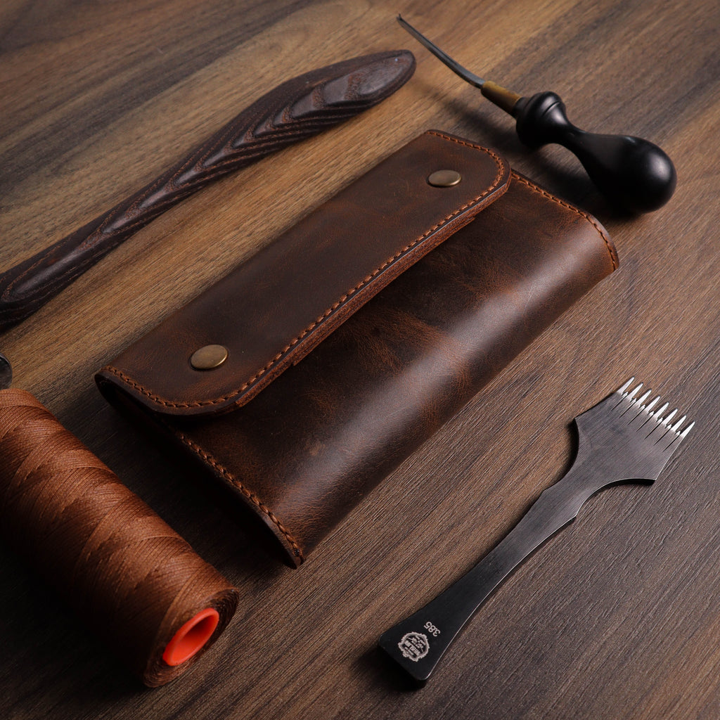Brown Tobacco Pouch