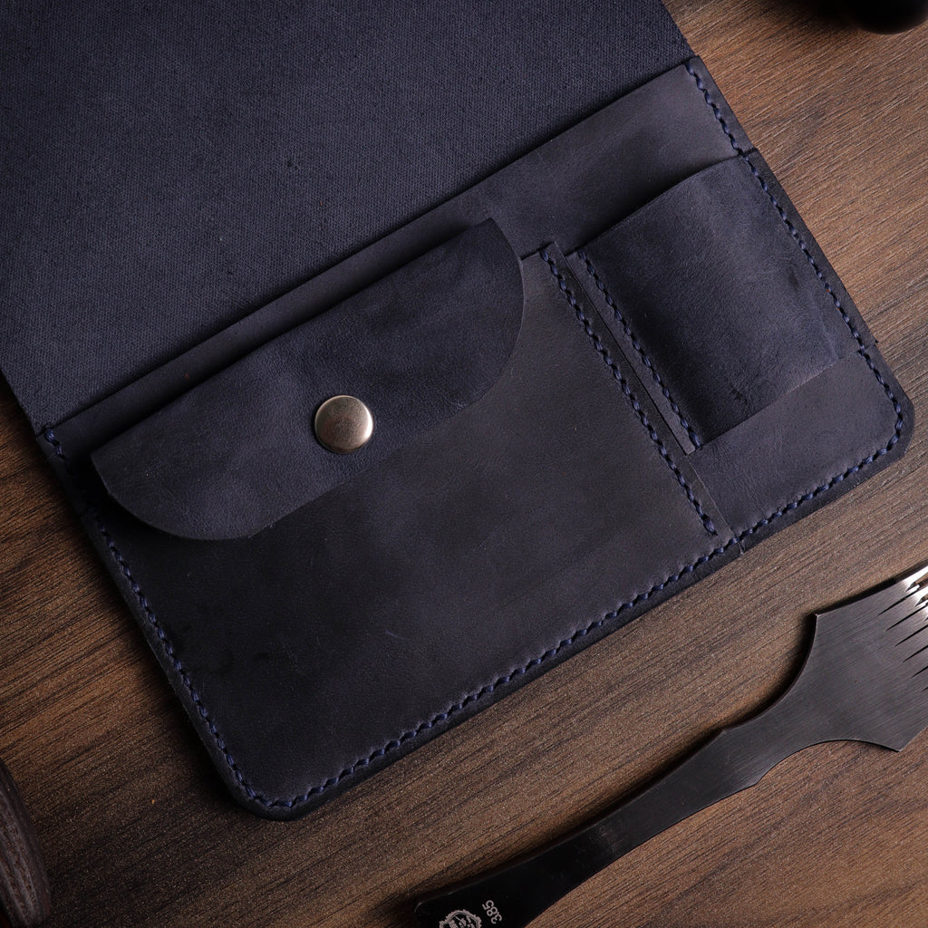 Navy Blue Tobacco Pouch