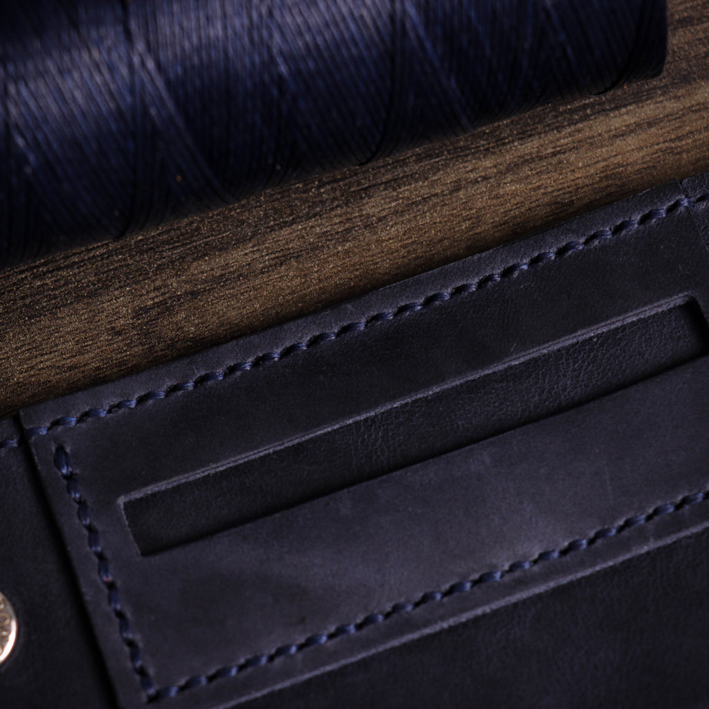Navy Blue Tobacco Pouch